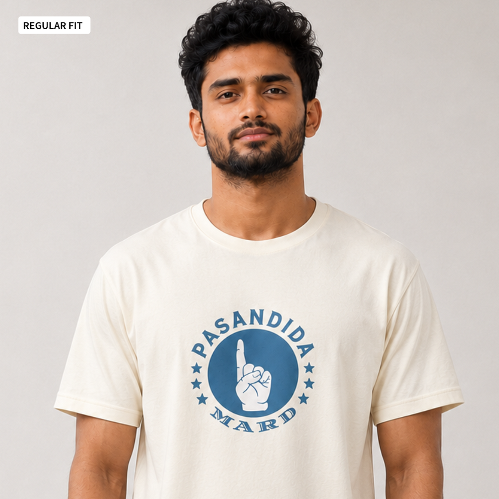Pasandida Mard - Round Neck Tee | Unisex Fit