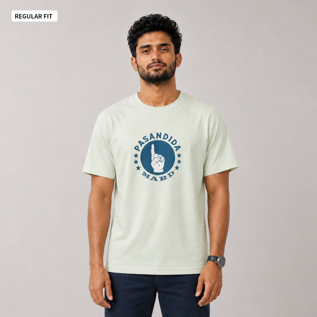 Pasandida Mard - Round Neck Tee | Unisex Fit