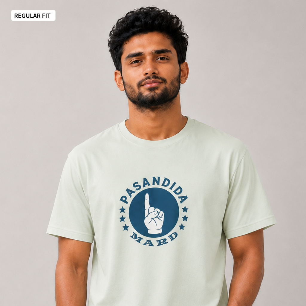 Pasandida Mard - Round Neck Tee | Unisex Fit
