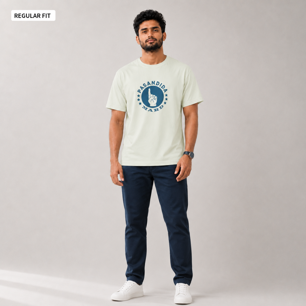Pasandida Mard - Round Neck Tee | Unisex Fit