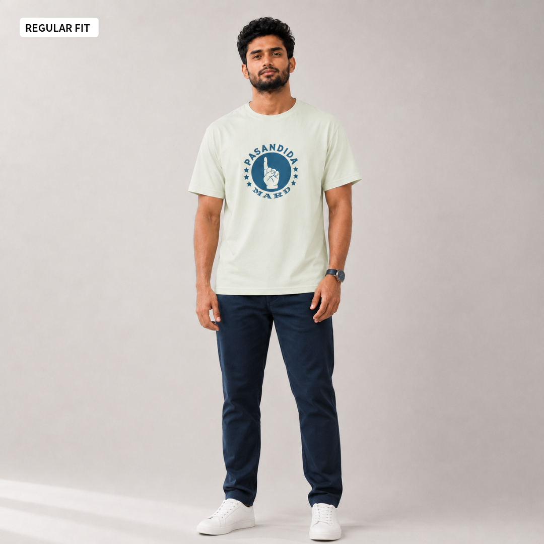 Pasandida Mard - Round Neck Tee | Unisex Fit