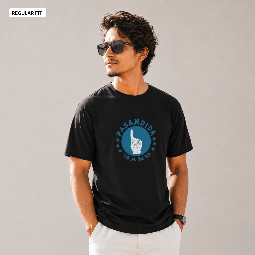 Pasandida Mard - Round Neck Tee | Unisex Fit