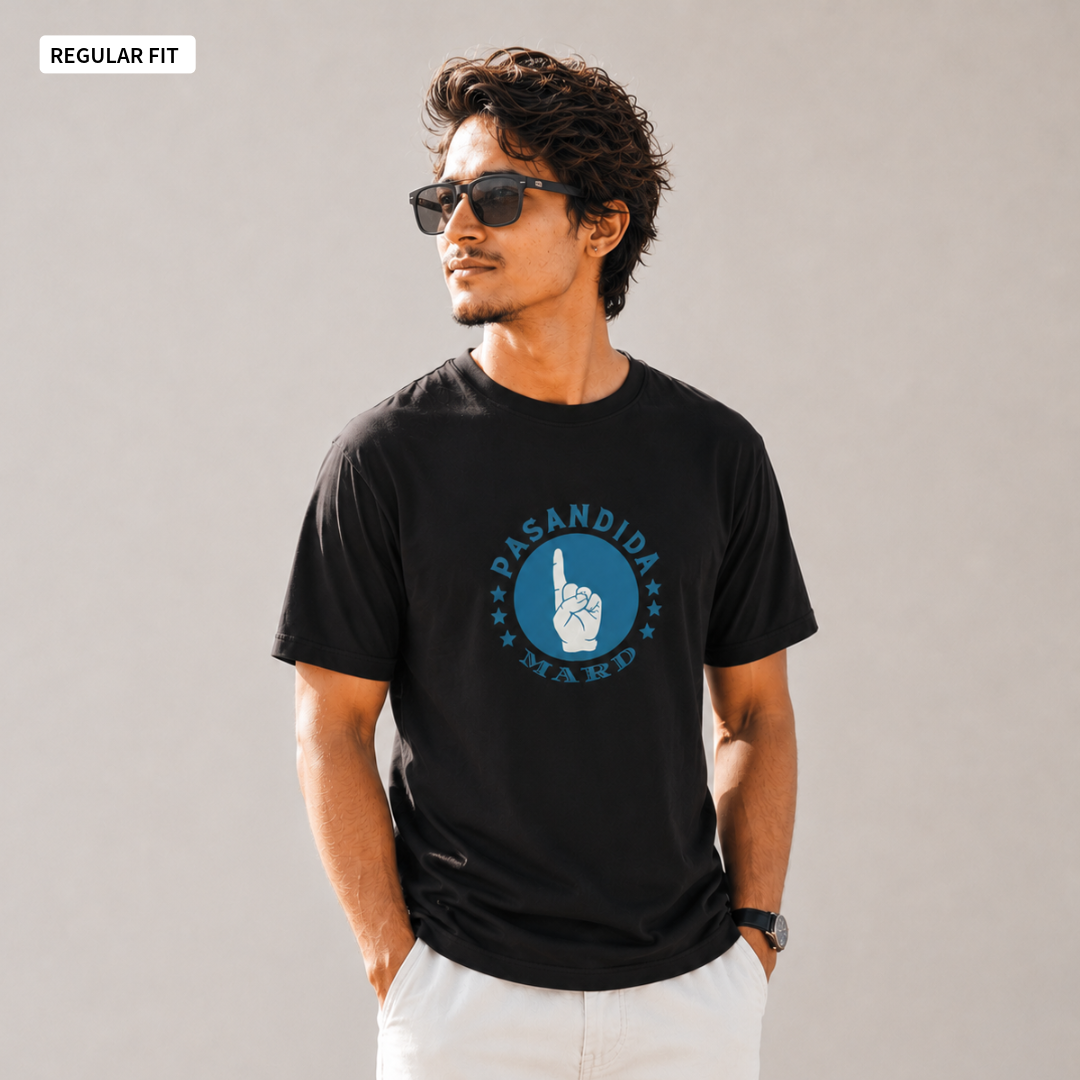 Pasandida Mard - Round Neck Tee | Unisex Fit
