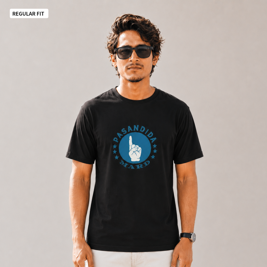 Pasandida Mard - Round Neck Tee | Unisex Fit