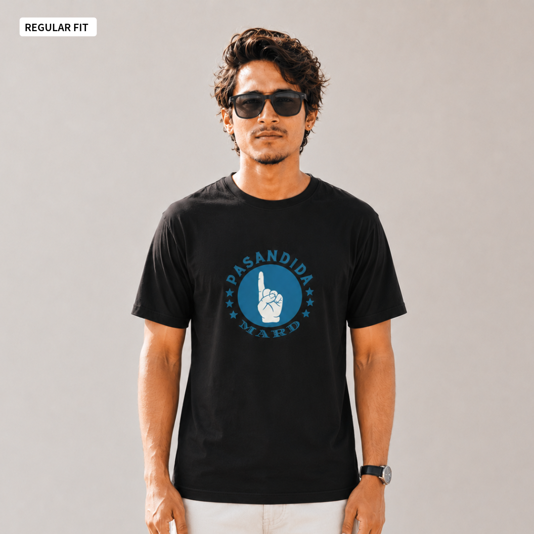 Pasandida Mard - Round Neck Tee | Unisex Fit