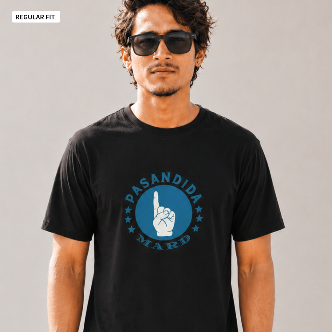 Pasandida Mard - Round Neck Tee | Unisex Fit