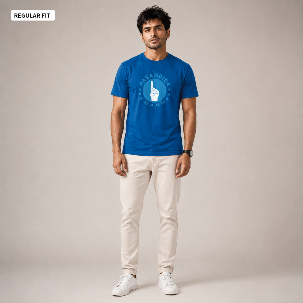 Pasandida Mard - Round Neck Tee | Unisex Fit