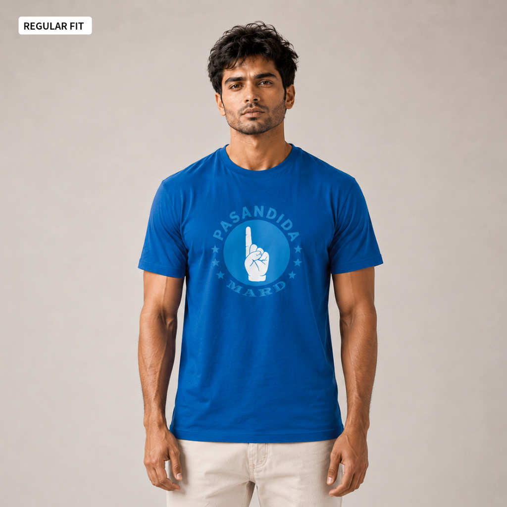 Pasandida Mard - Round Neck Tee | Unisex Fit