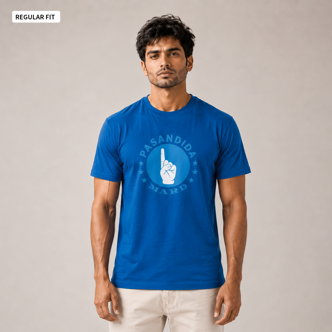 Pasandida Mard - Round Neck Tee | Unisex Fit