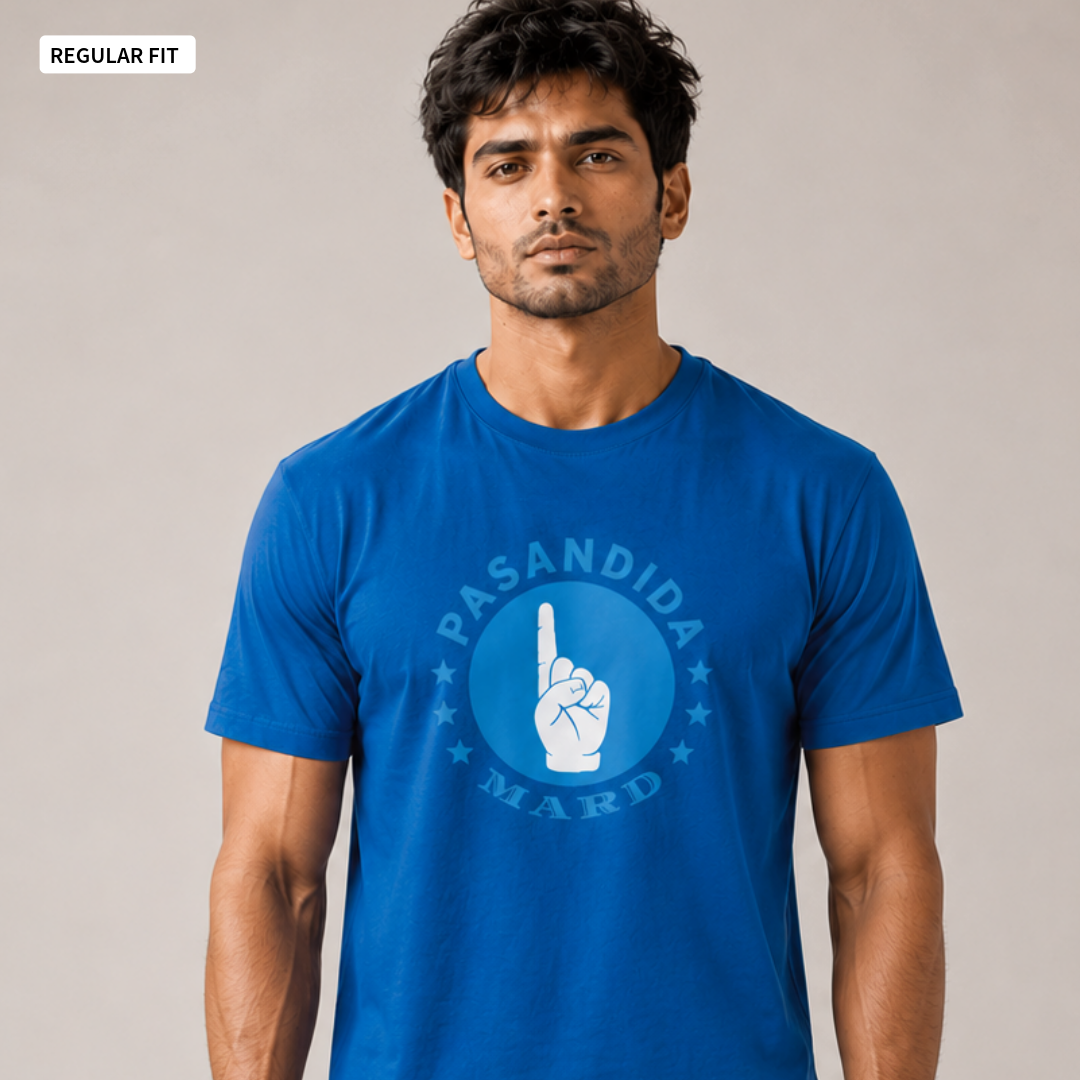 Pasandida Mard - Round Neck Tee | Unisex Fit