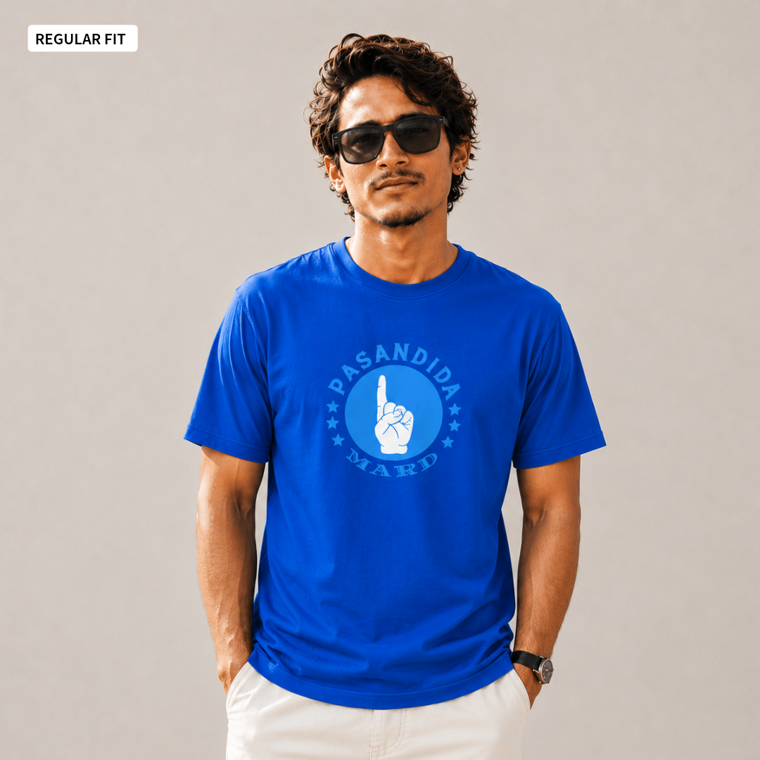 Pasandida Mard - Round Neck Tee | Unisex Fit