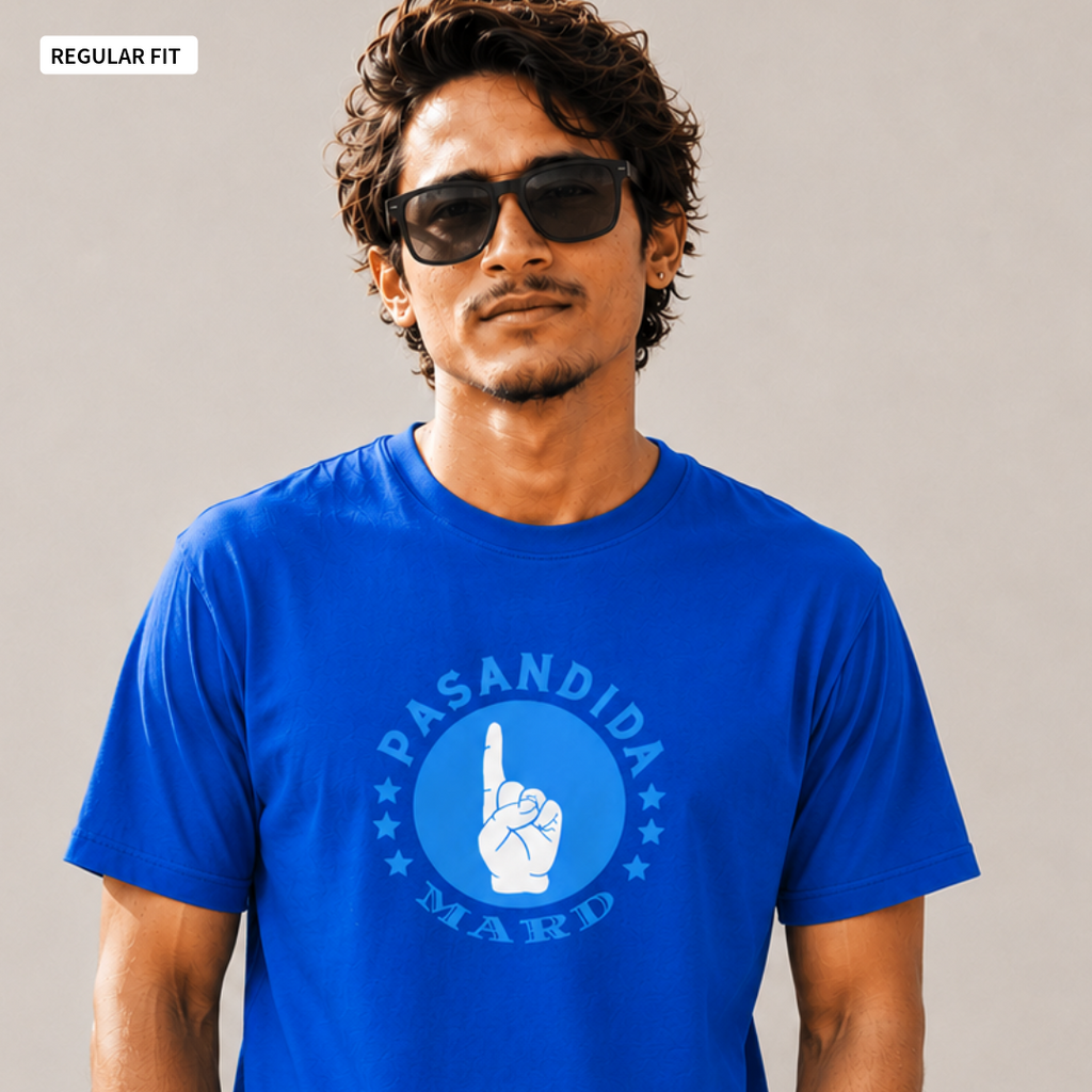 Pasandida Mard - Round Neck Tee | Unisex Fit