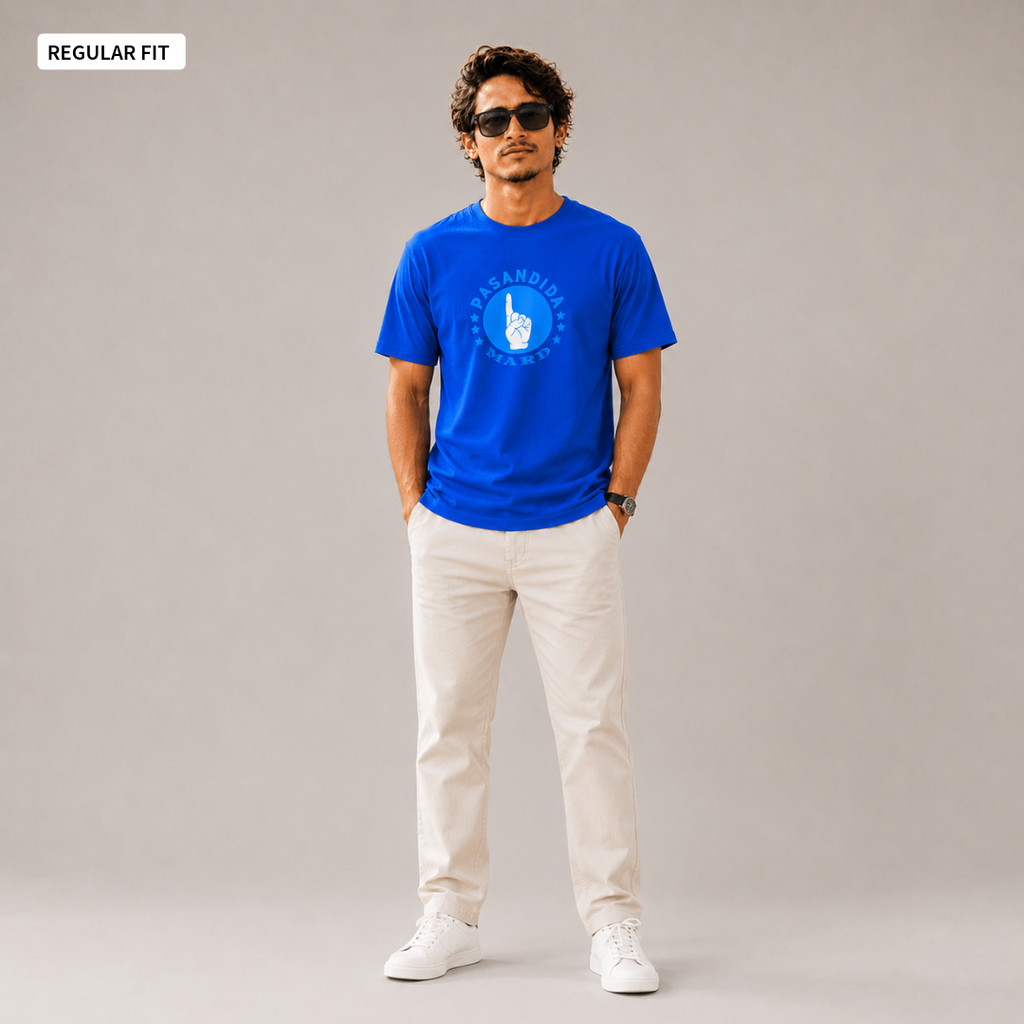 Pasandida Mard - Round Neck Tee | Unisex Fit