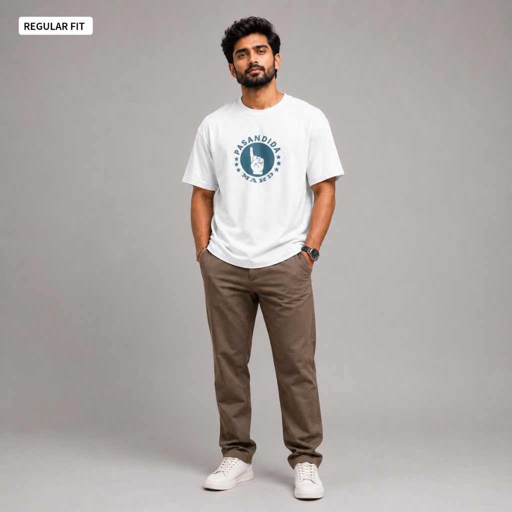 Pasandida Mard - Round Neck Tee | Unisex Fit