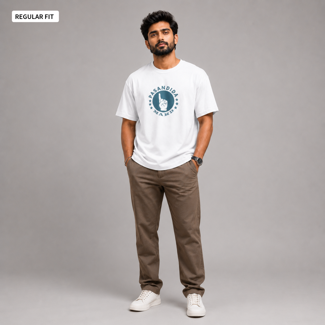 Pasandida Mard - Round Neck Tee | Unisex Fit