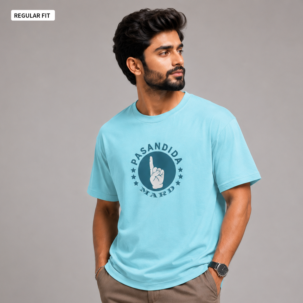 Pasandida Mard - Round Neck Tee | Unisex Fit