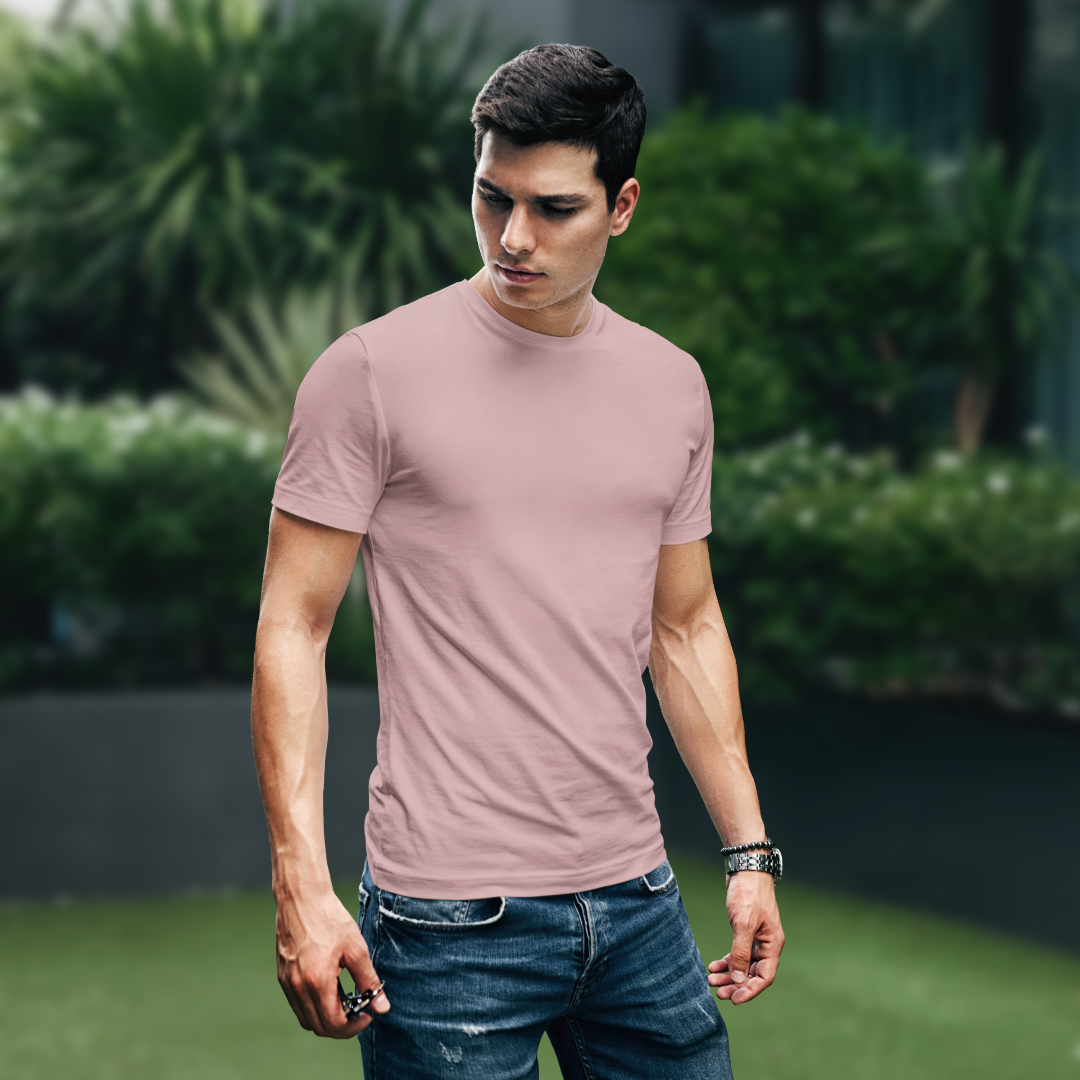 The All-Rounder - Round Neck Tee | Unisex Fit | Light Solids