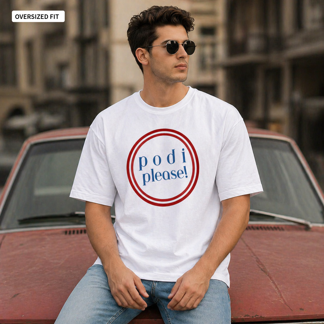 Podi - Oversized Tee | Unisex Fit