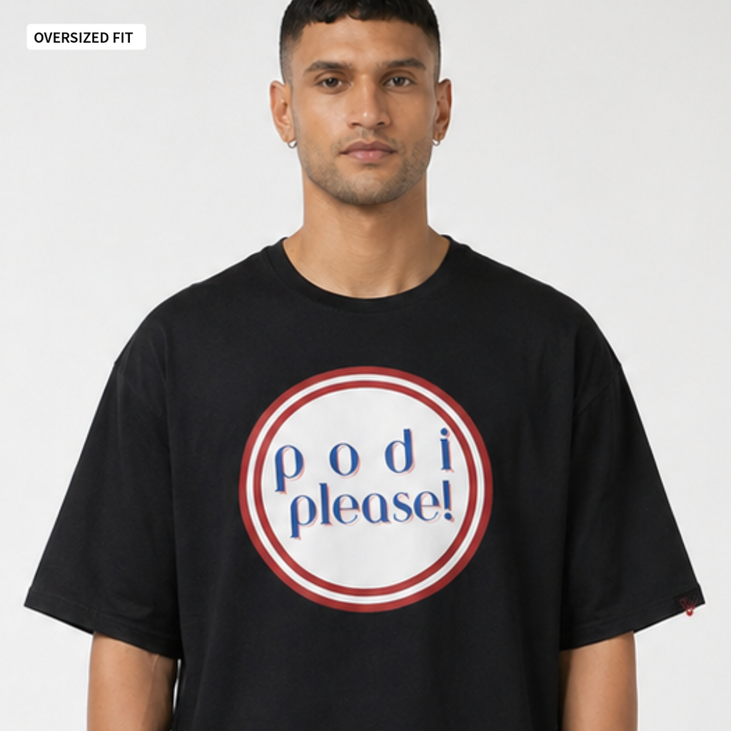 Podi - Oversized Tee | Unisex Fit