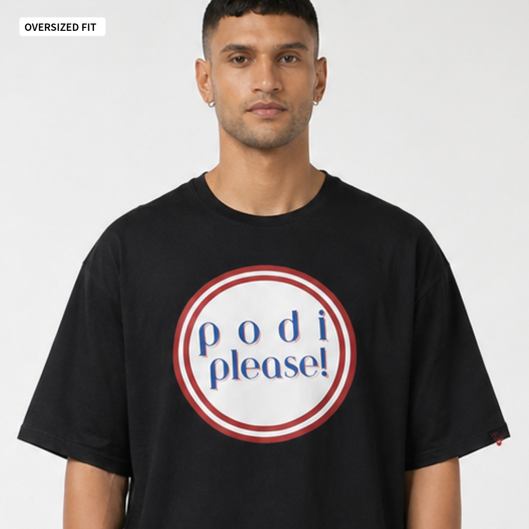 Podi - Oversized Tee | Unisex Fit