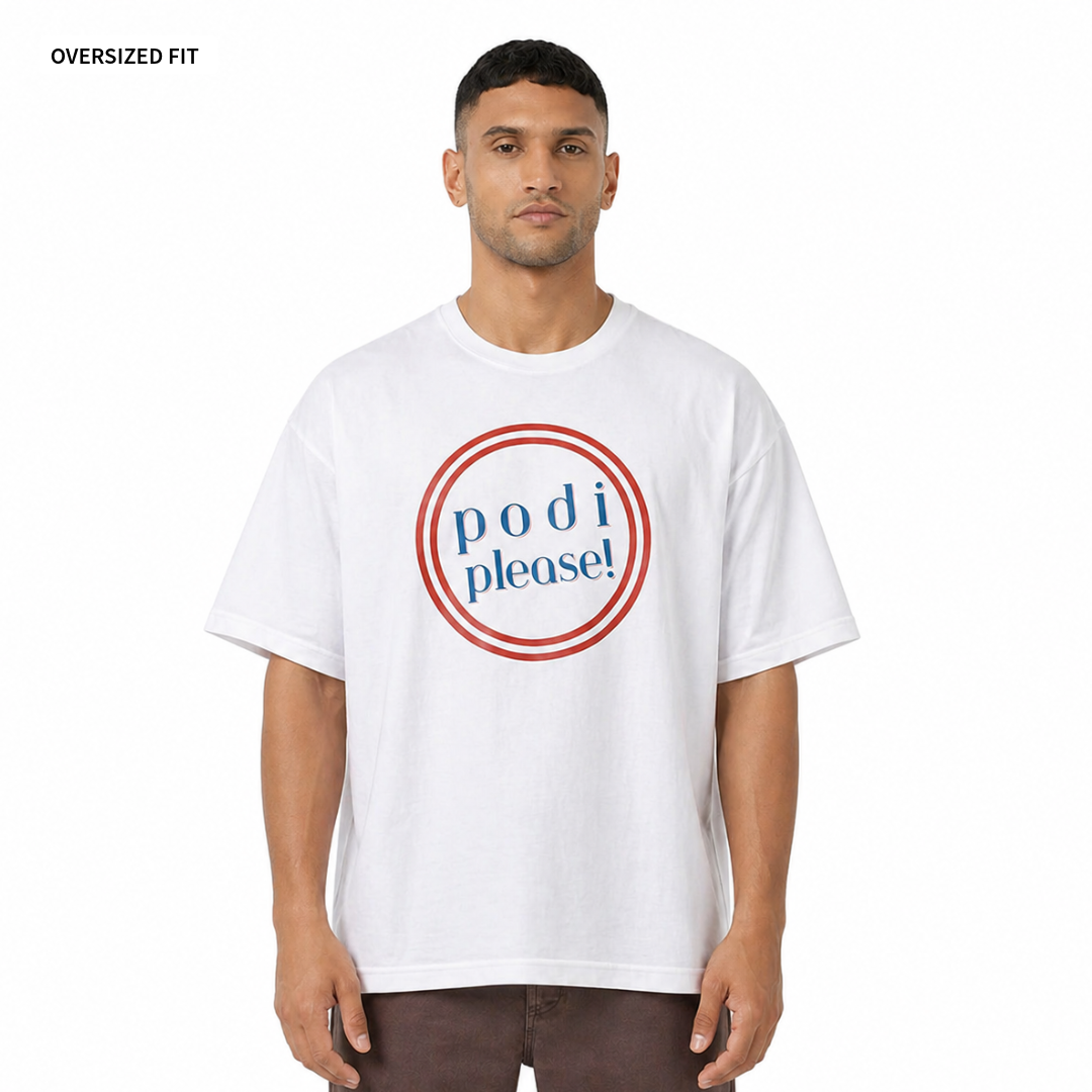 Podi - Oversized Tee | Unisex Fit