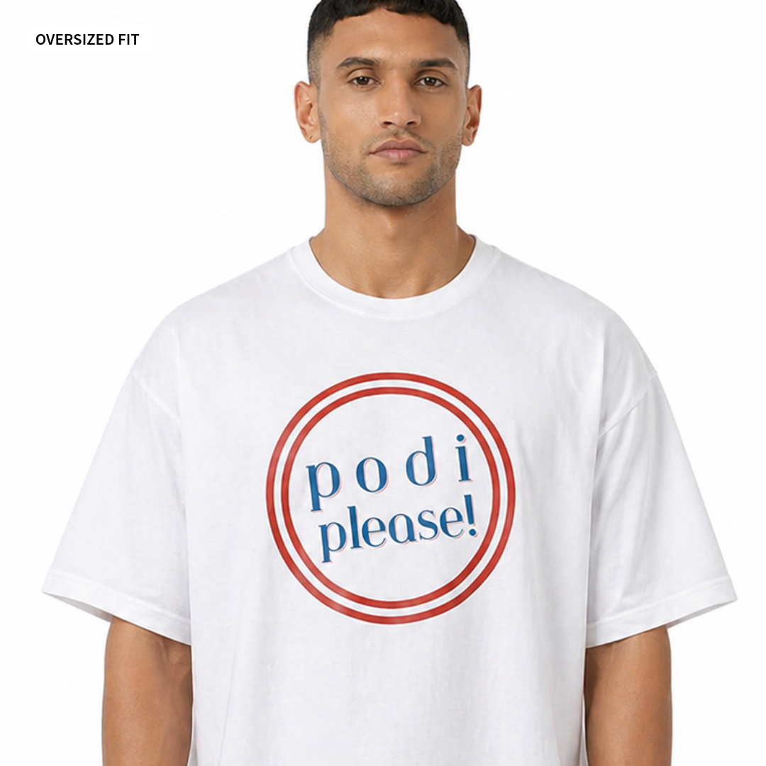 Podi - Oversized Tee | Unisex Fit