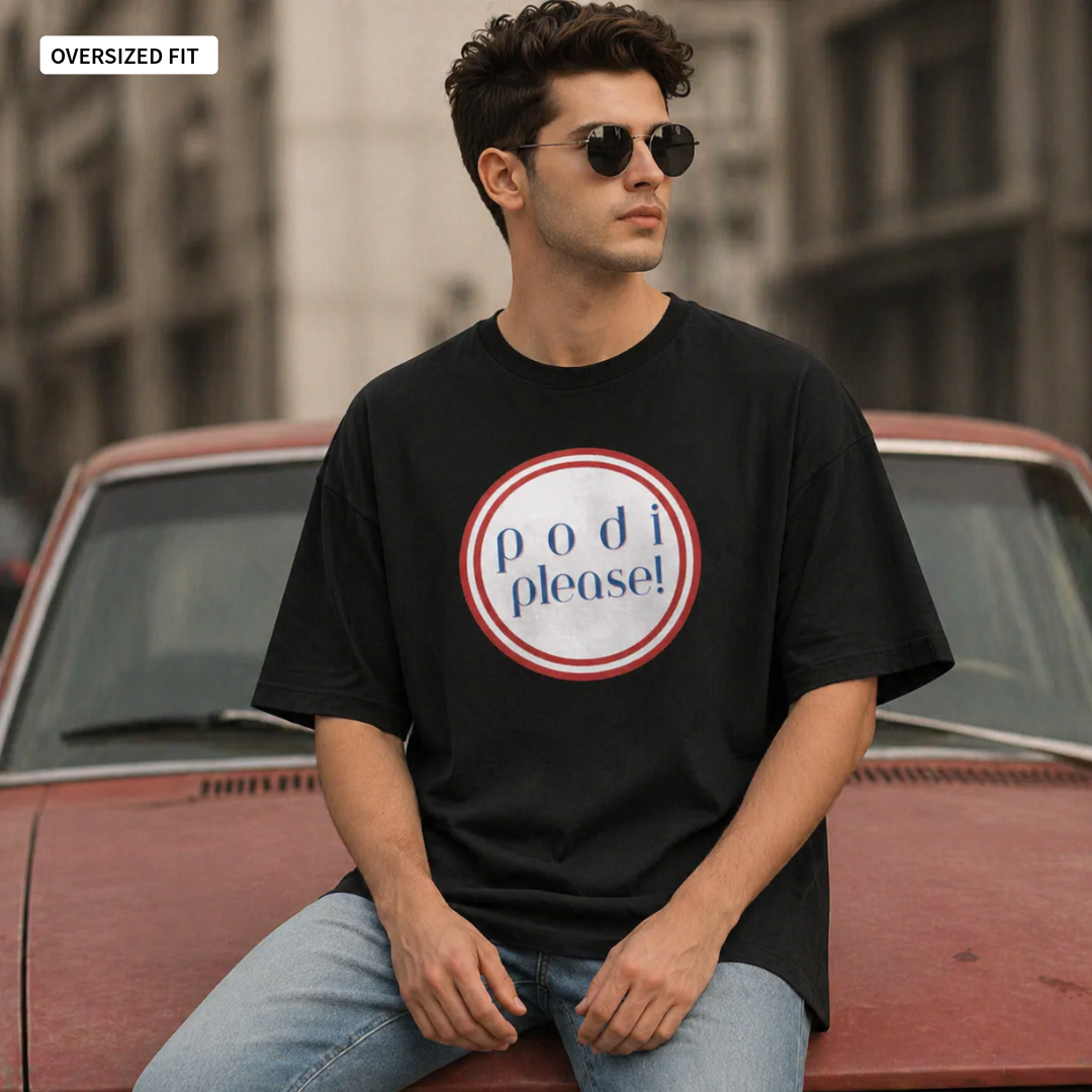 Podi - Oversized Tee | Unisex Fit