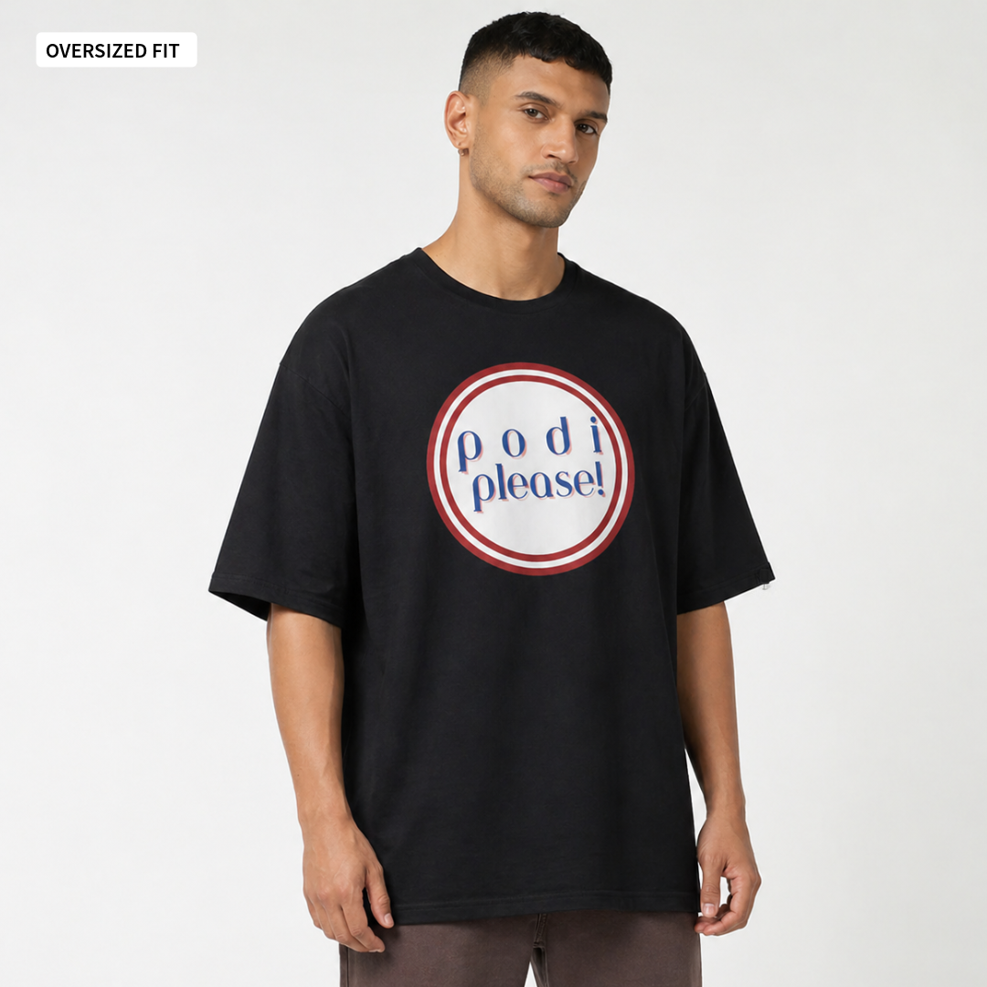 Podi - Oversized Tee | Unisex Fit