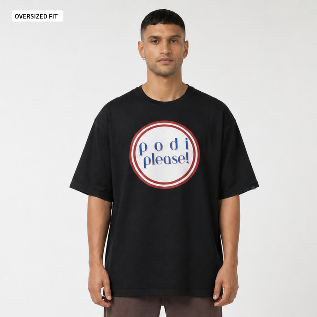 Podi - Oversized Tee | Unisex Fit