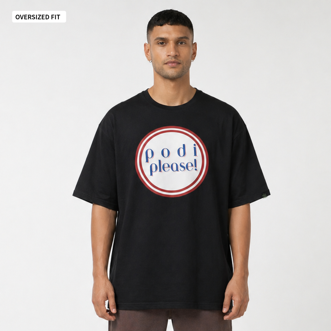 Podi - Oversized Tee | Unisex Fit