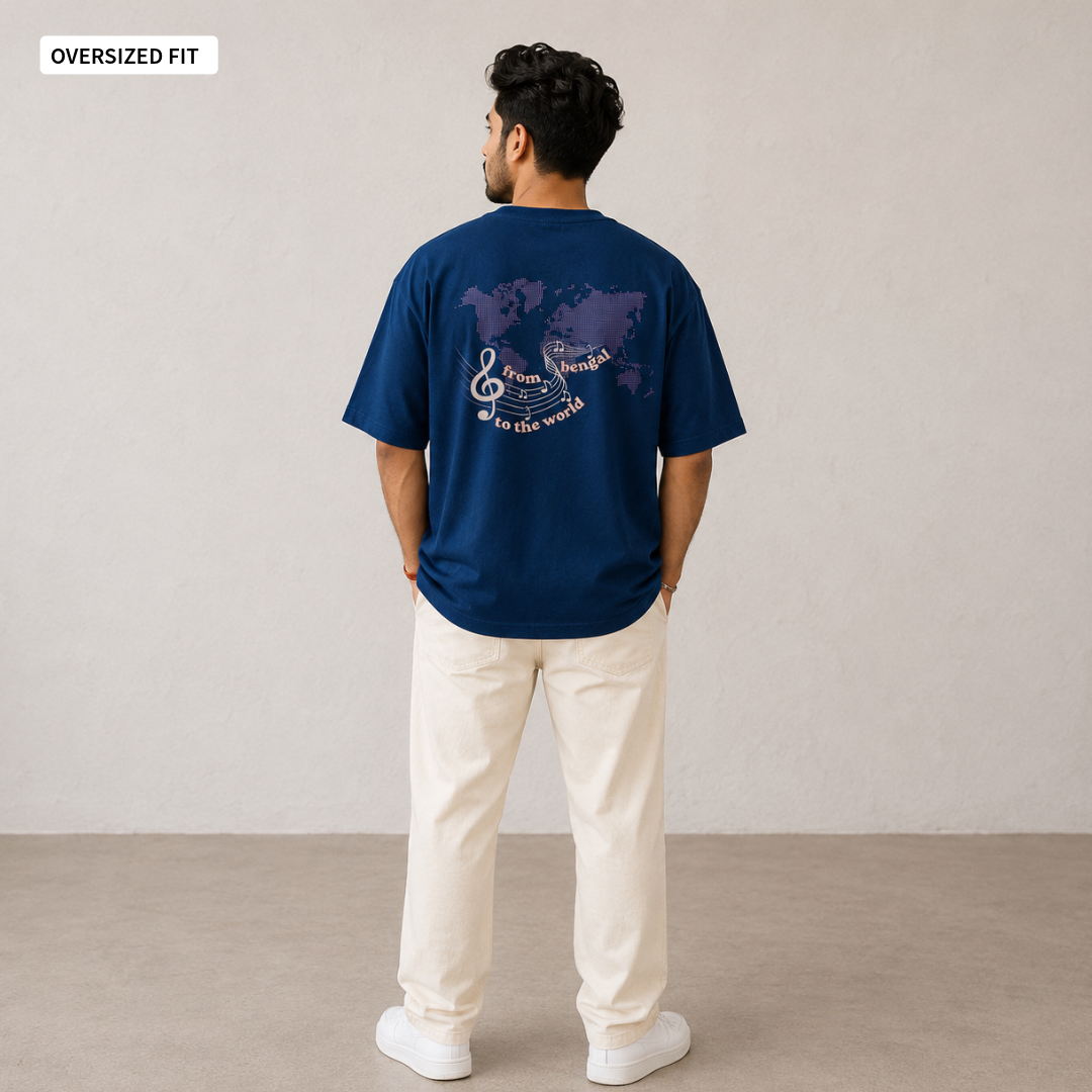 Rabindrasangeet - Oversized Tee | Unisex Fit