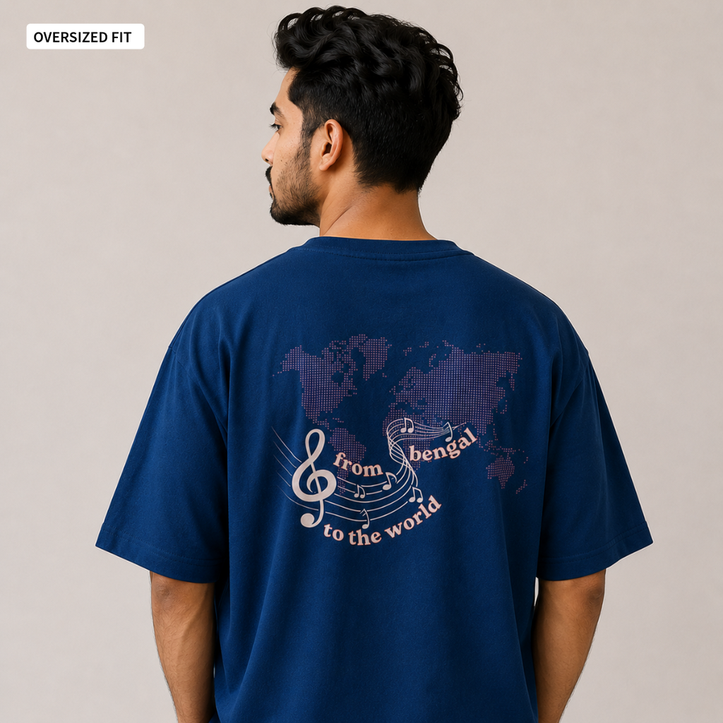 Rabindrasangeet - Oversized Tee | Unisex Fit