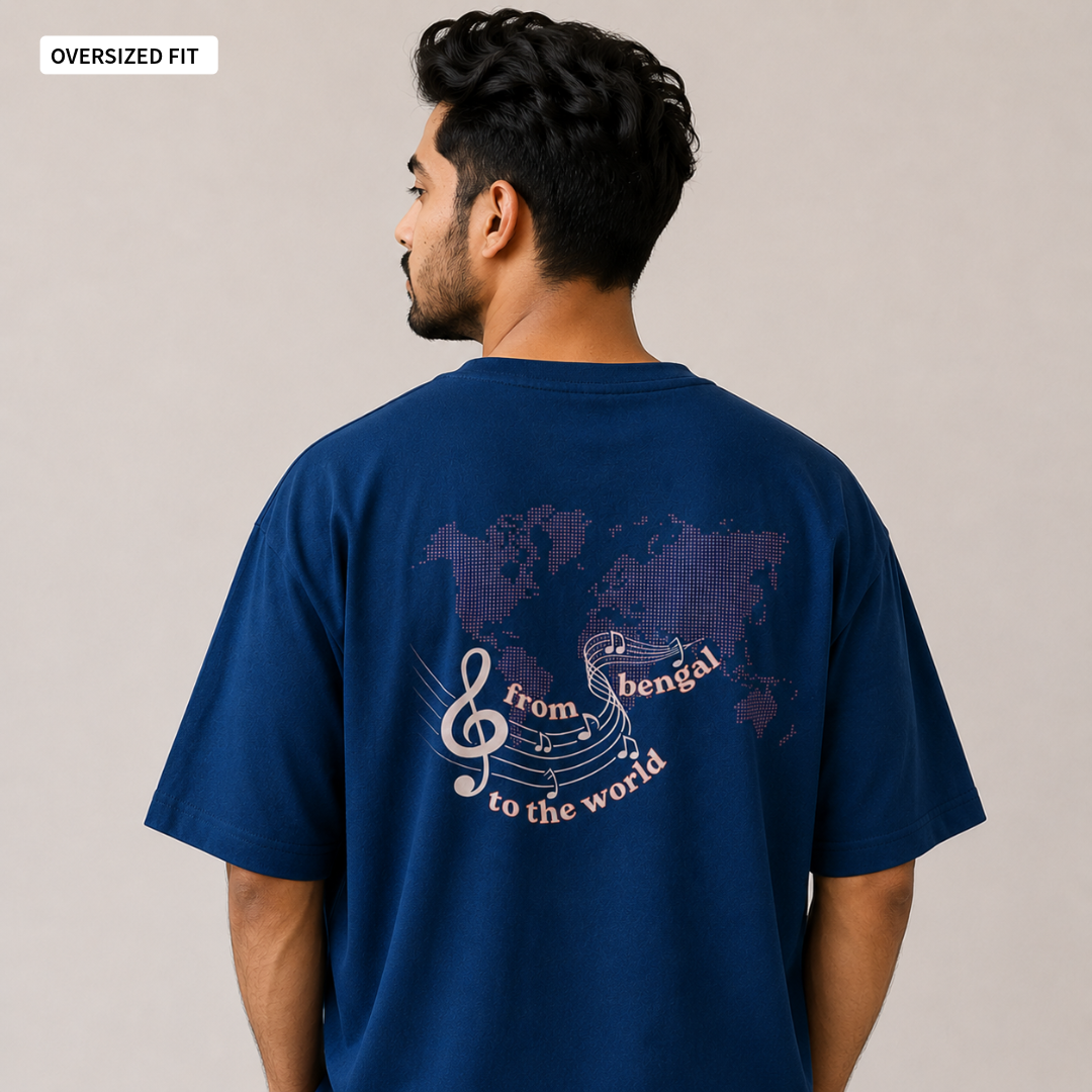 Rabindrasangeet - Oversized Tee | Unisex Fit