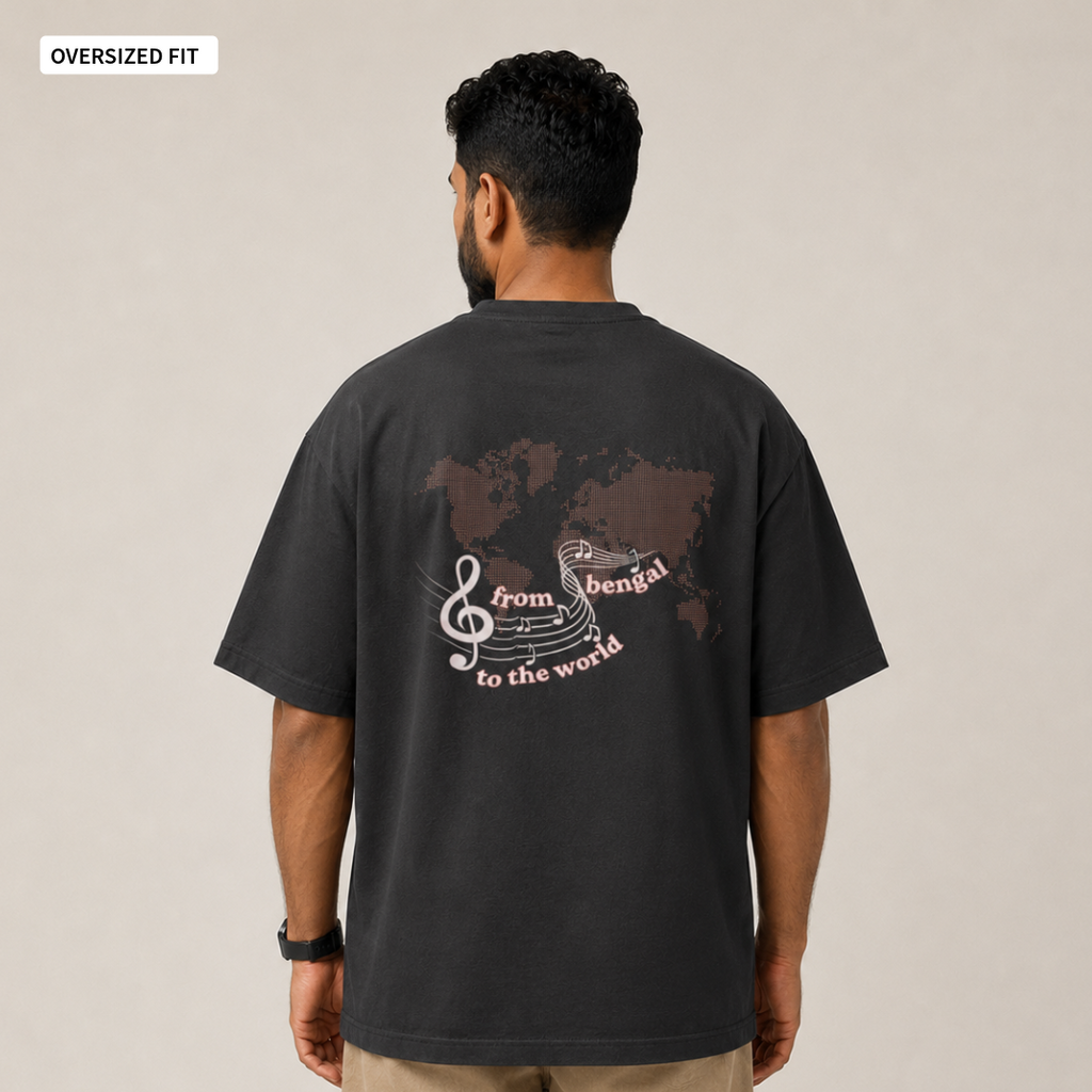 Rabindrasangeet - Oversized Tee | Unisex Fit