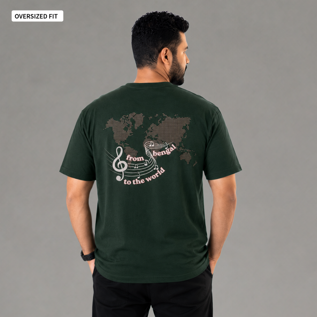 Rabindrasangeet - Oversized Tee | Unisex Fit
