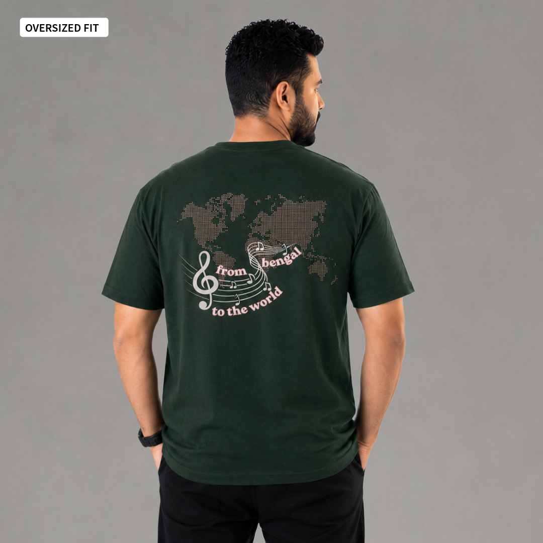 Rabindrasangeet - Oversized Tee | Unisex Fit