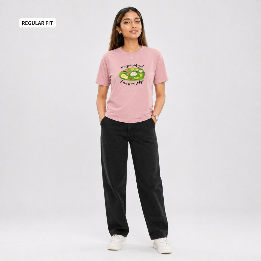 SadYa - Round Neck Tee | Unisex Fit