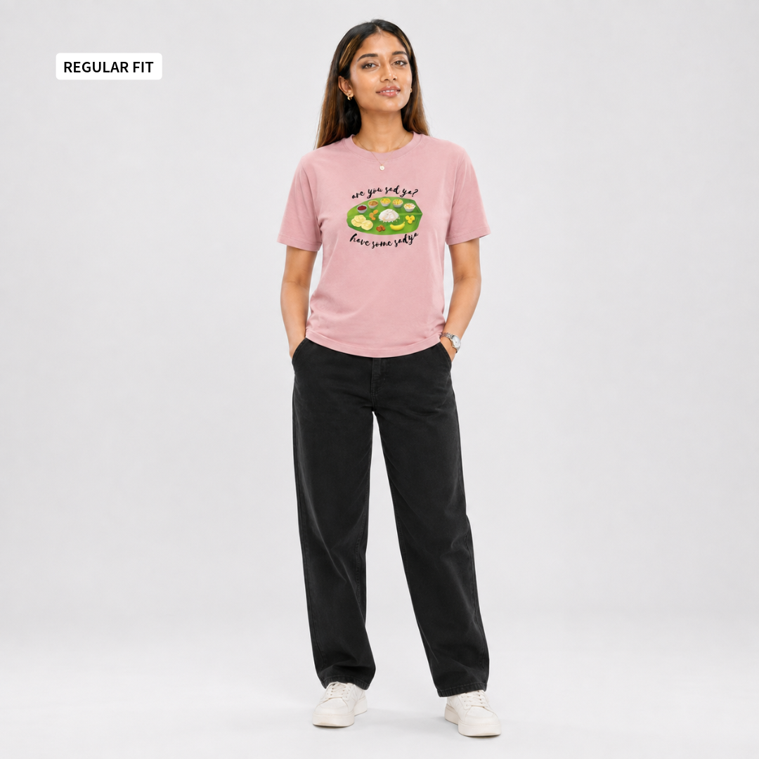 SadYa - Round Neck Tee | Unisex Fit