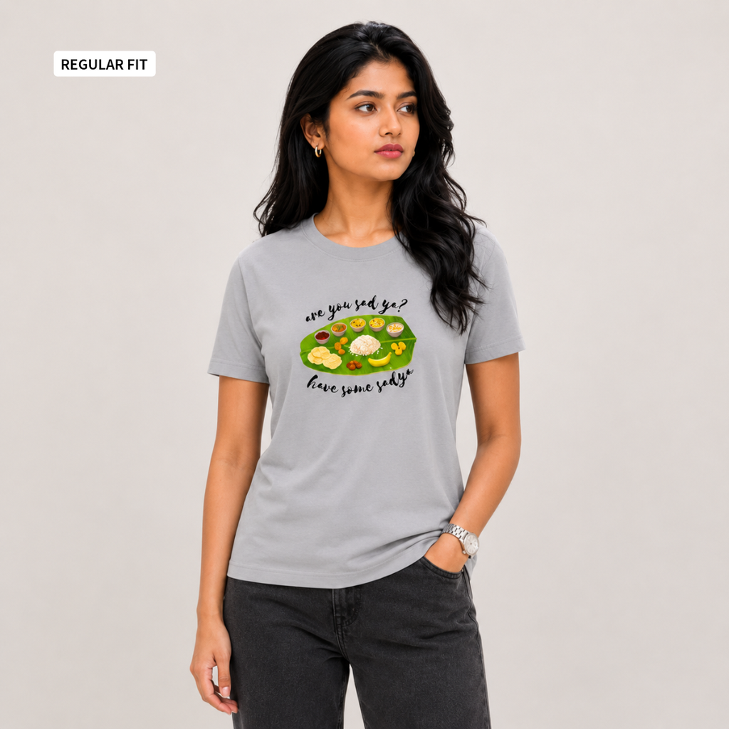 SadYa - Round Neck Tee | Unisex Fit