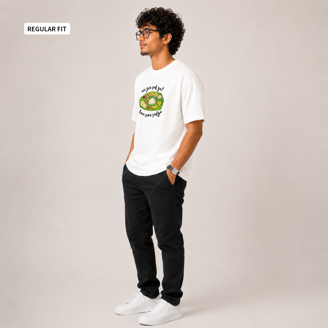 SadYa - Round Neck Tee | Unisex Fit