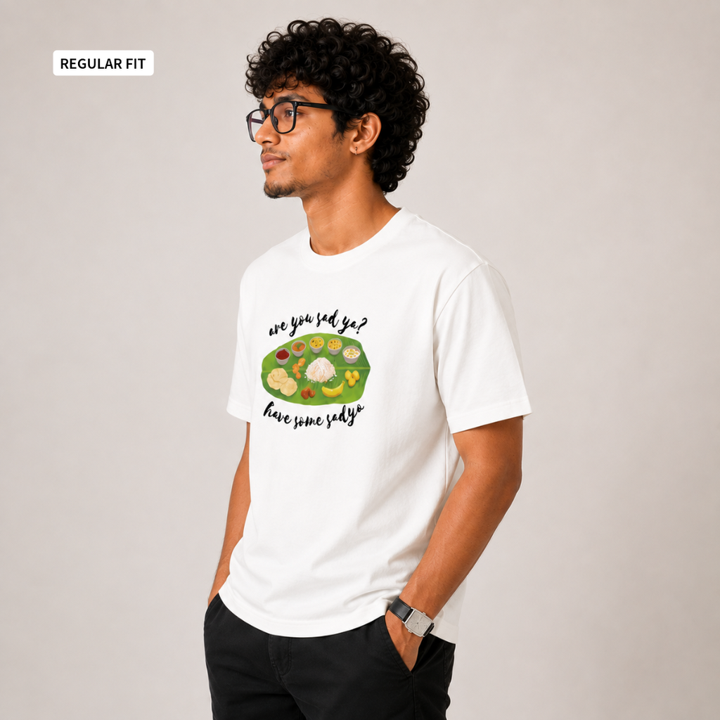 SadYa - Round Neck Tee | Unisex Fit