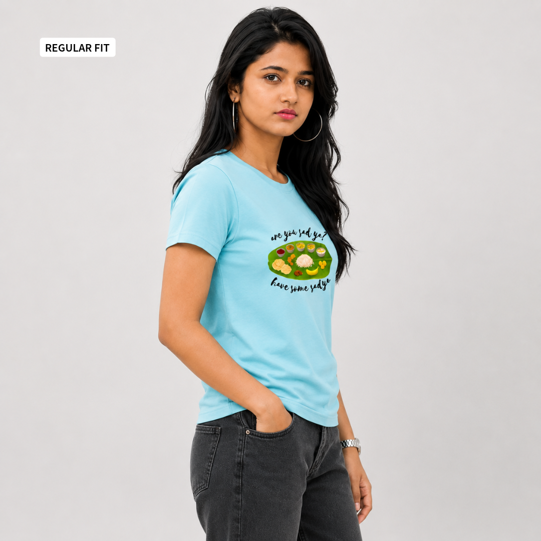 SadYa - Round Neck Tee | Unisex Fit