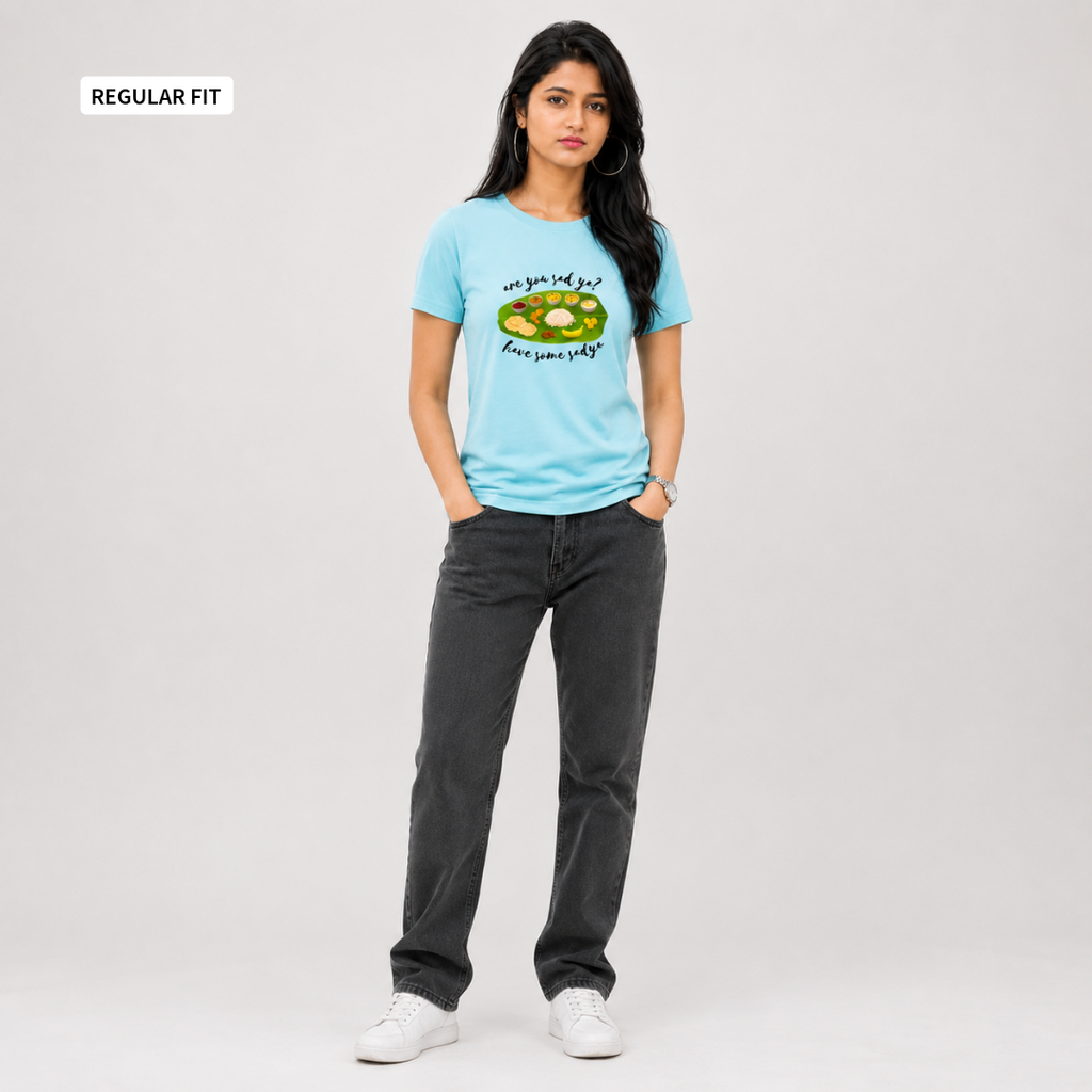 SadYa - Round Neck Tee | Unisex Fit
