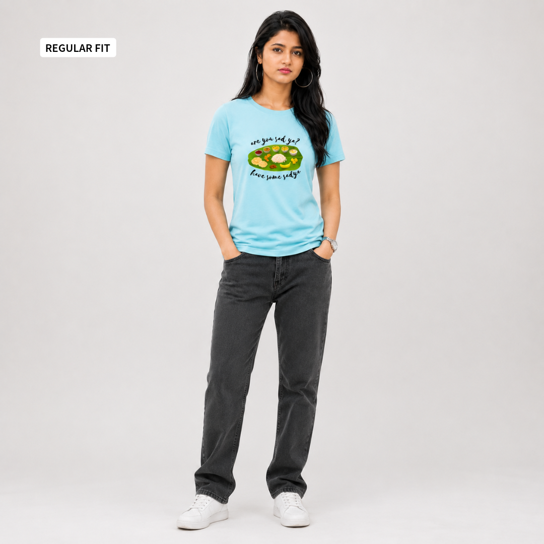 SadYa - Round Neck Tee | Unisex Fit