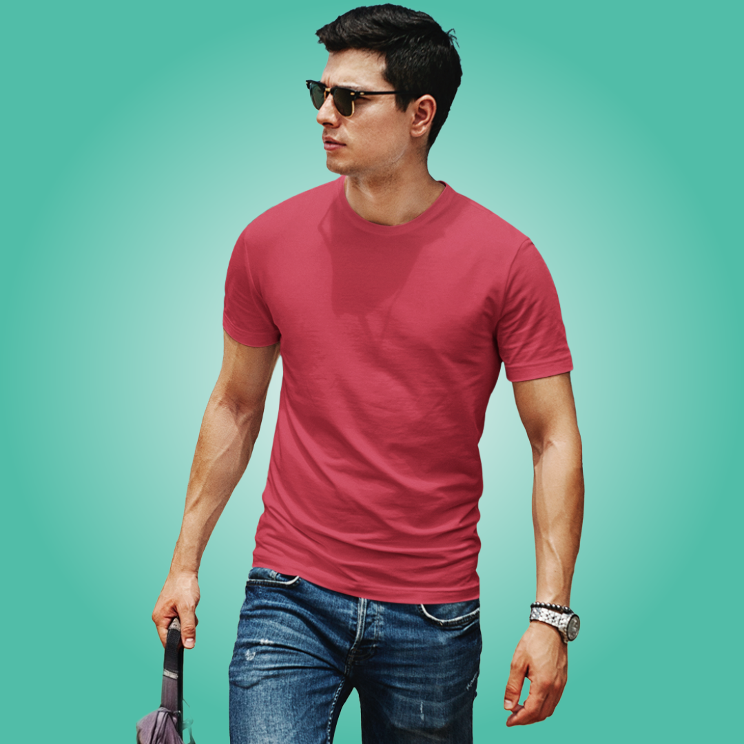 The All-Rounder - Round Neck Tee | Unisex Fit | Light Solids