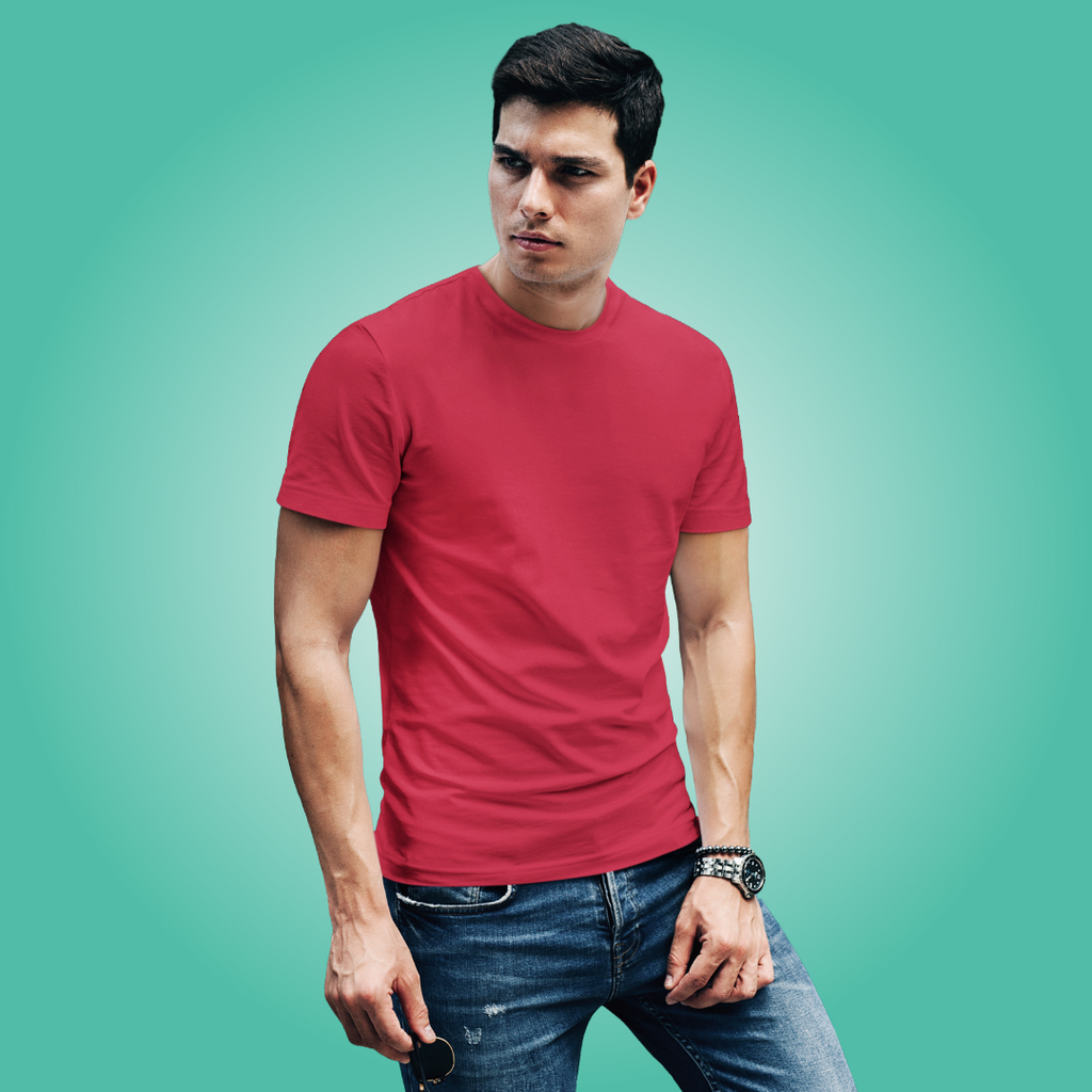 The All-Rounder - Round Neck Tee | Unisex Fit | Light Solids