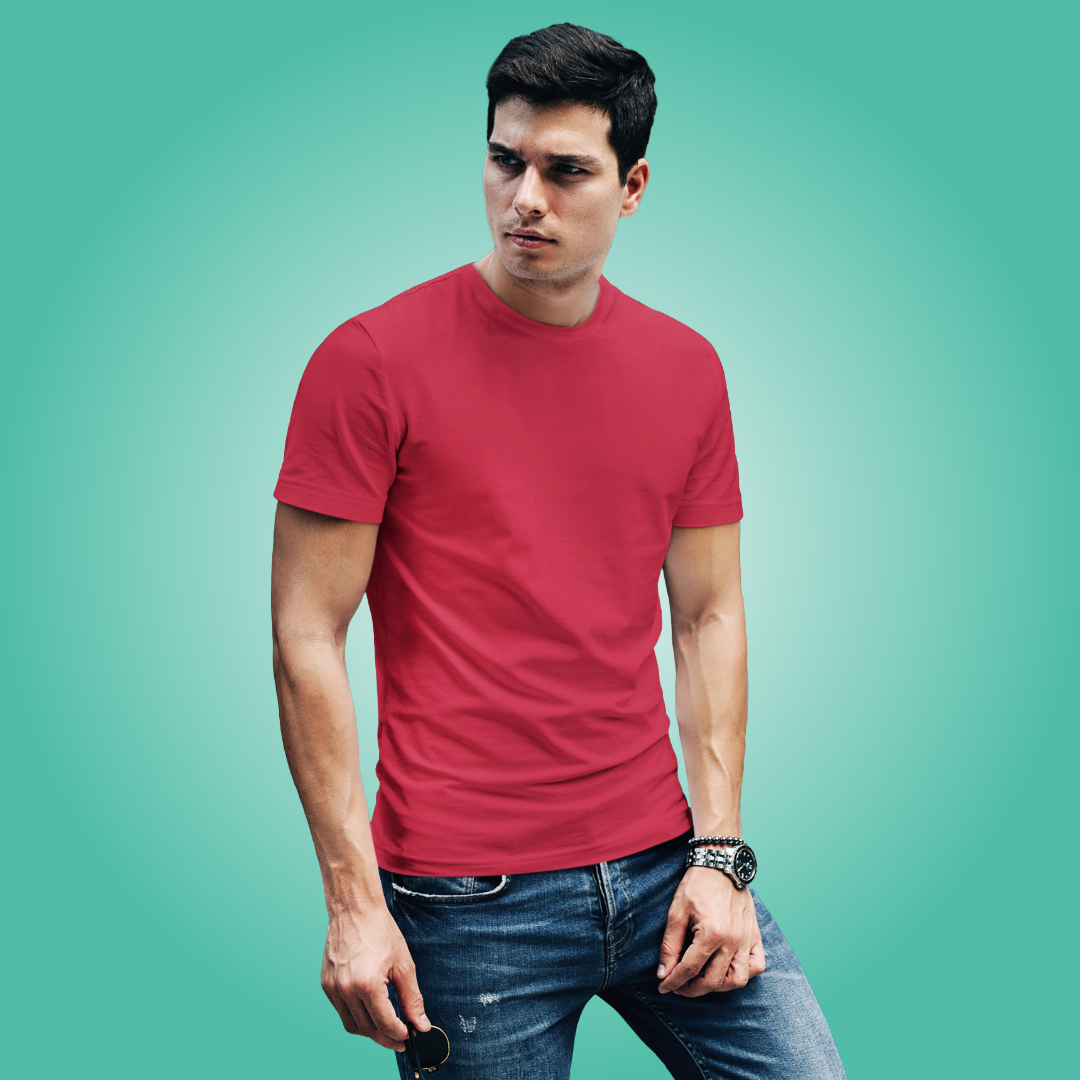 The All-Rounder - Round Neck Tee | Unisex Fit | Light Solids