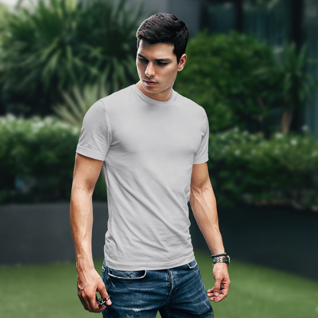 The All-Rounder - Round Neck Tee | Unisex Fit | Light Solids