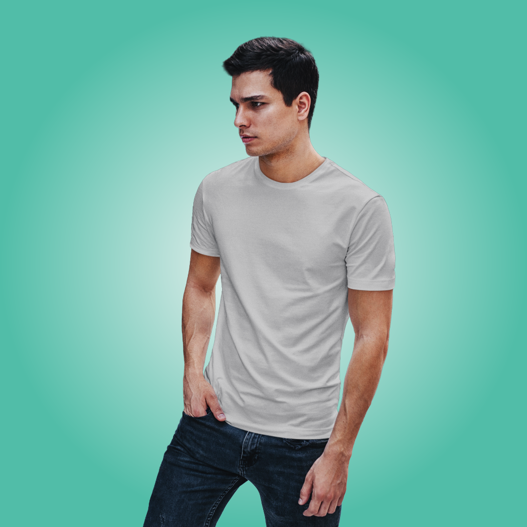 The All-Rounder - Round Neck Tee | Unisex Fit | Light Solids