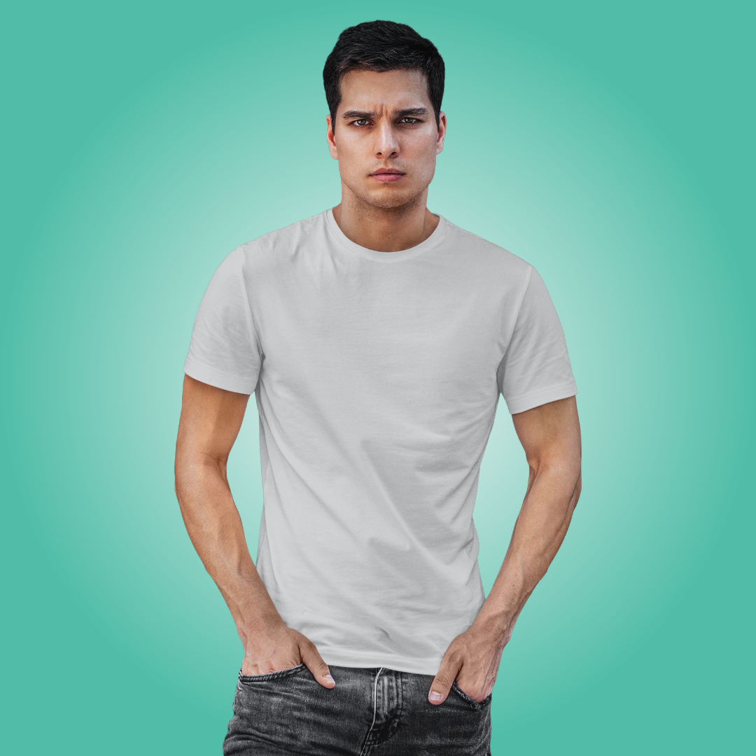 The All-Rounder - Round Neck Tee | Unisex Fit | Light Solids